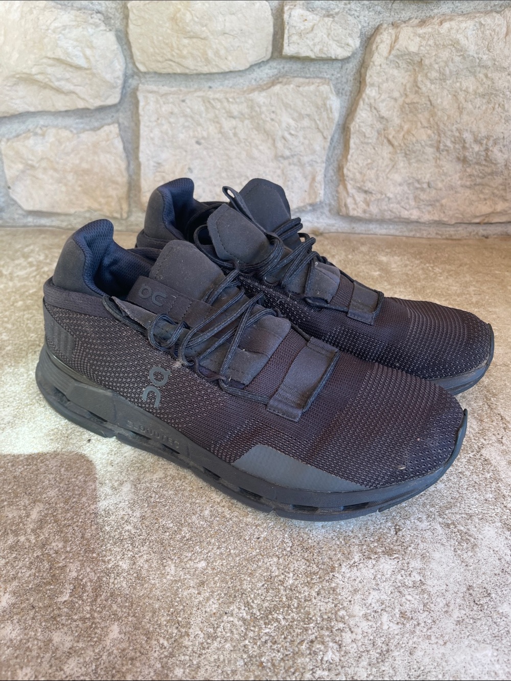 On Running  All-Black Cloudnova Sneakers